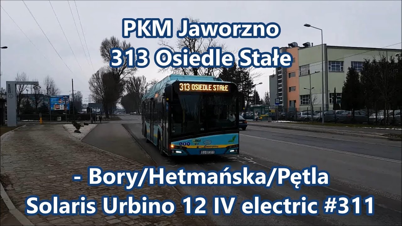 PKM Jaworzno - linia 313, Solaris Urbino 12 IV electric #311