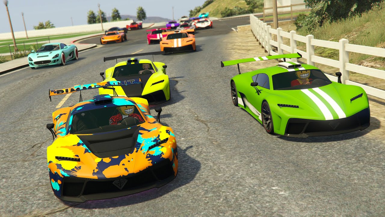 CARRERA MUY ÉPICA! REMONTADA!! - GTA V ONLINE