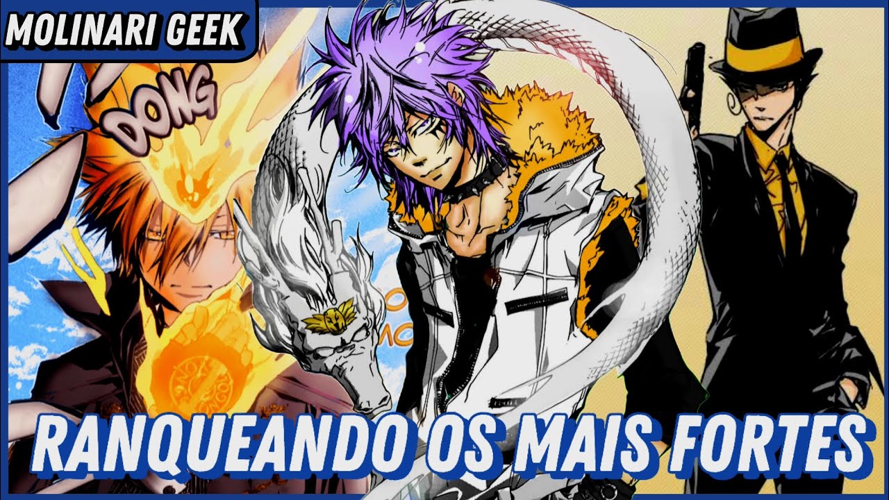 TOP 10 PERSONAGENS MAIS FORTES DO ANIME E MANGÁ DE KATEKYO HITMAN REBORN!