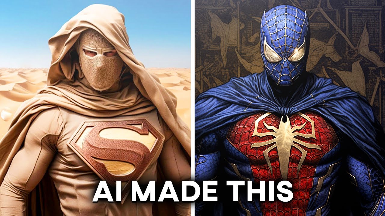 These AI generated SUPERHEROES will SHOCK YOU