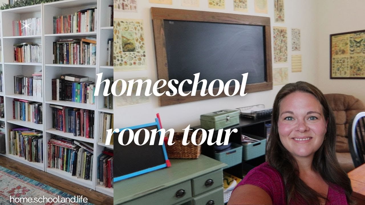 HOMESCHOOL ROOM TOUR || PREPARING FOR A NEW SCHOOL-YEAR