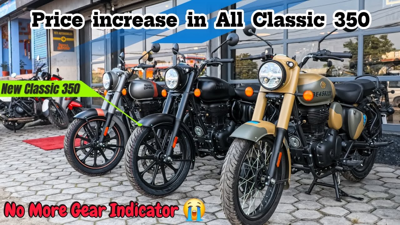 Huge Price increase in Classic 350🔥| Royal Enfield classic 350 price in Nepal 