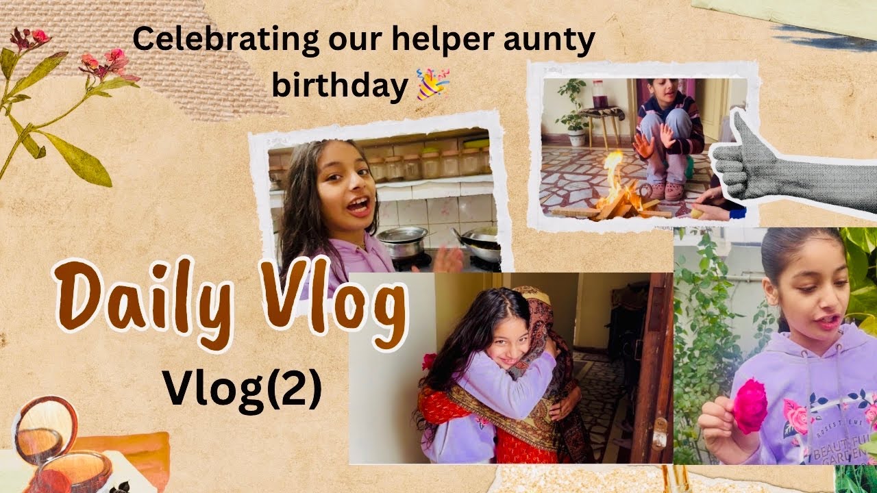 घर में ही मनाया हमारी helper aunty का जन्मदिन!सिलवट्टे की चटनी!कांजी की तैयारी!#good content vlog!