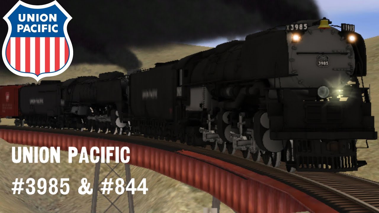 Union Pacific Challenger and FEF-3 | Trainz Simulator Android