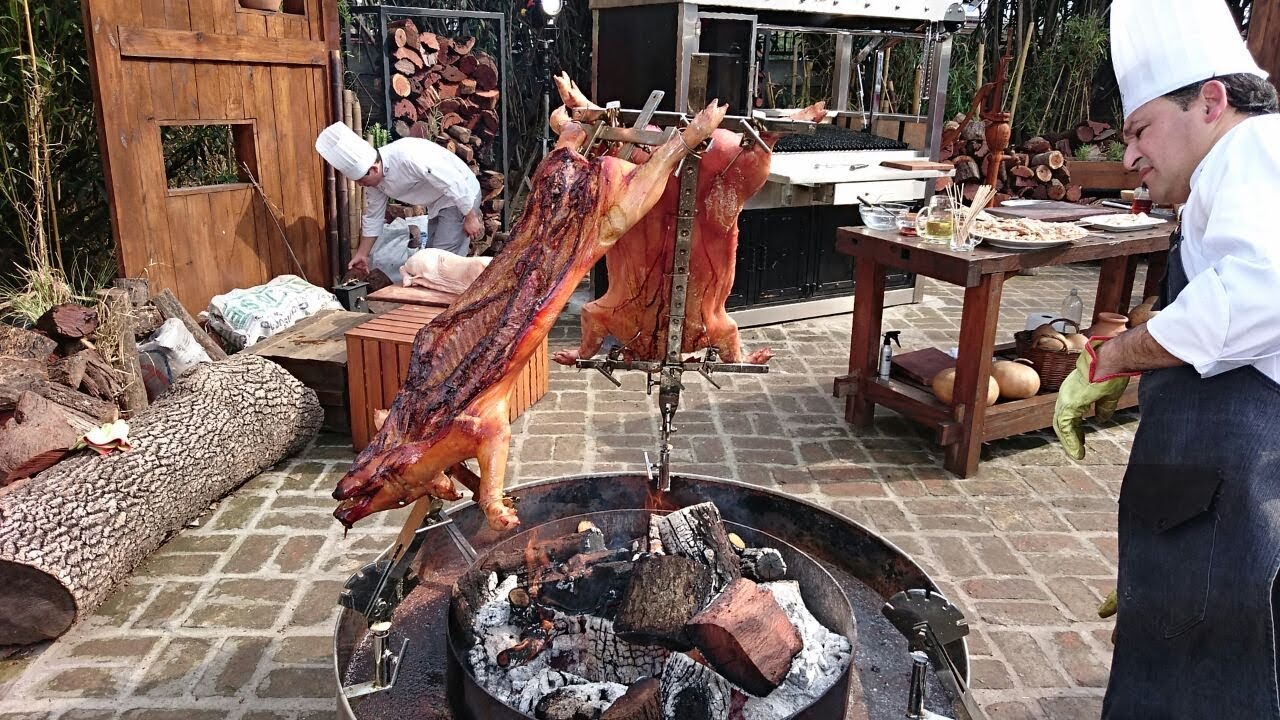 Receta de fogón: lechón adobado al fogón