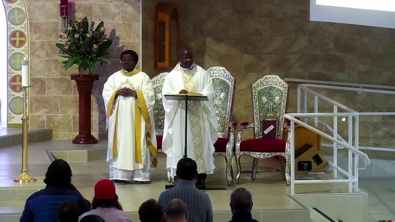 Saturday, November 8, 2025 |   9 AM Holy Mass, Presider Rev. Father Ifeanyichukwu Uwabunkeonye