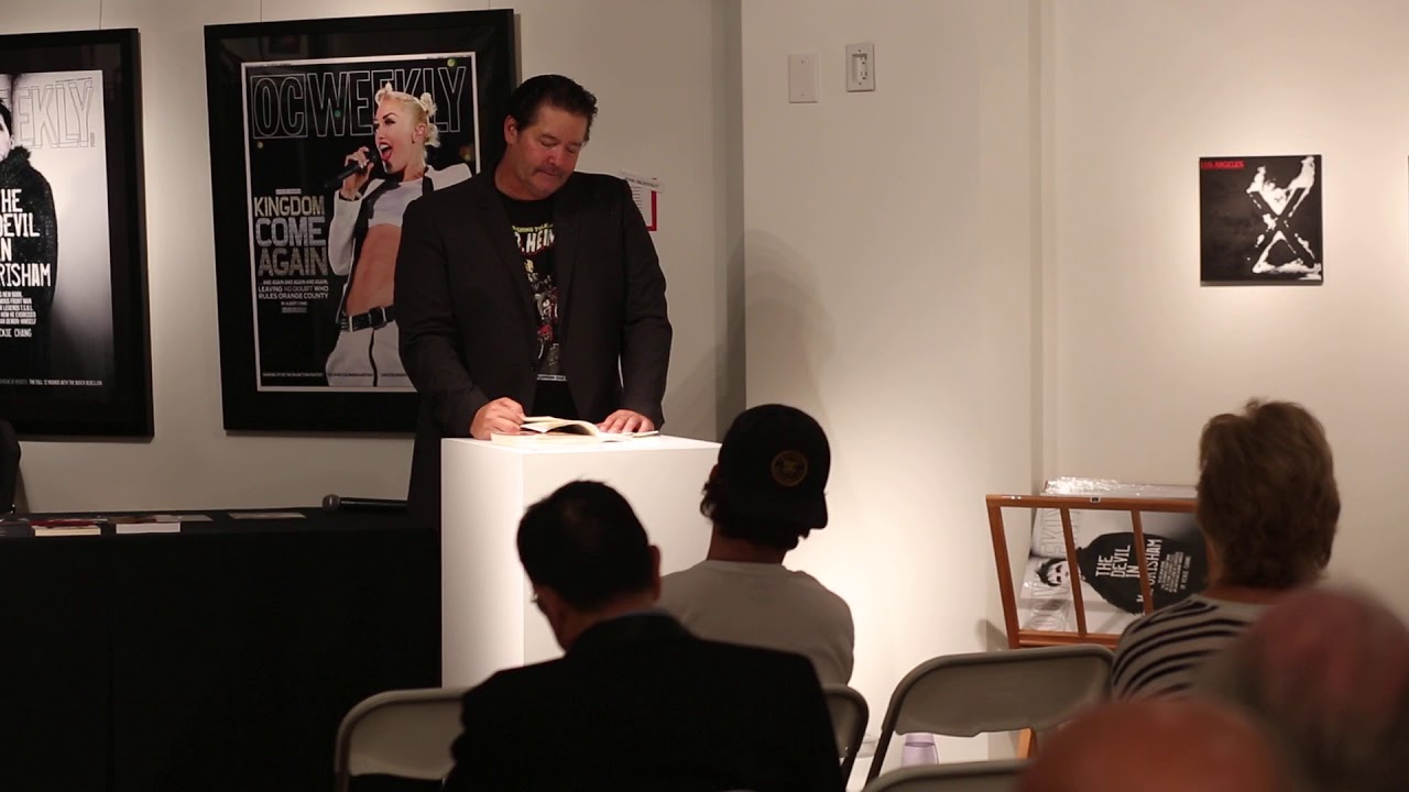 Jack Grisham at Anartchy Rainwater Gallery 10-27-15