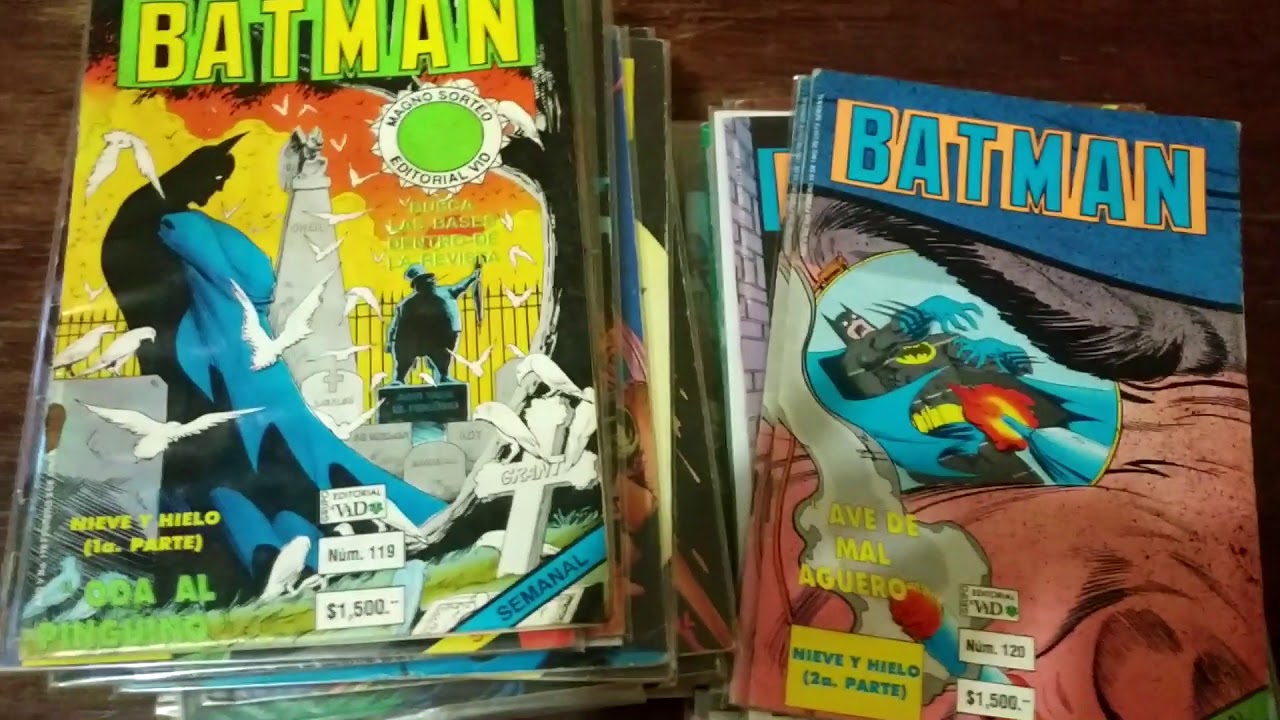 MI COLECCI&Oacute;N DE BATMAN (80 YEARS OF BATMAN)-Parte 2 (Editorial Vid)