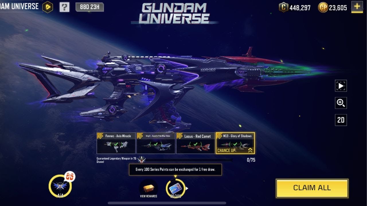Buying Full Gundam Universe Armory | COD Mobile Gundam Legendary #codm #codmobile