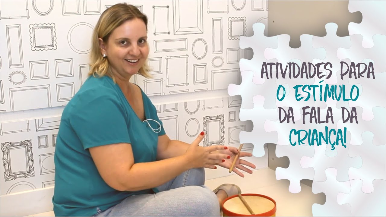 Exemplos de atividades para estímulo da fala da criança autista!
