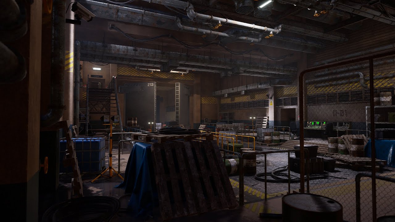 Abandoned Bunker Modular Environment (Unreal Engine)