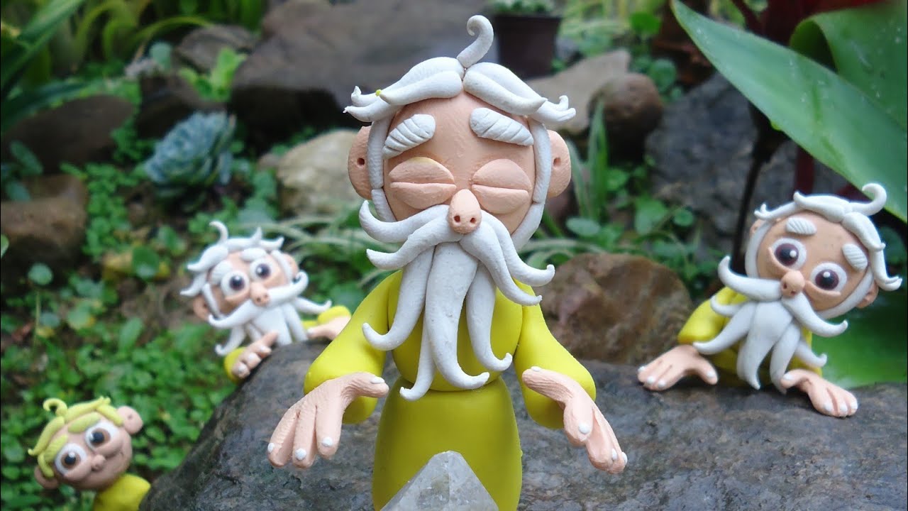 Cómo hacer un Gnomo de Plastilina paso a paso, muy fácil. #gnosis