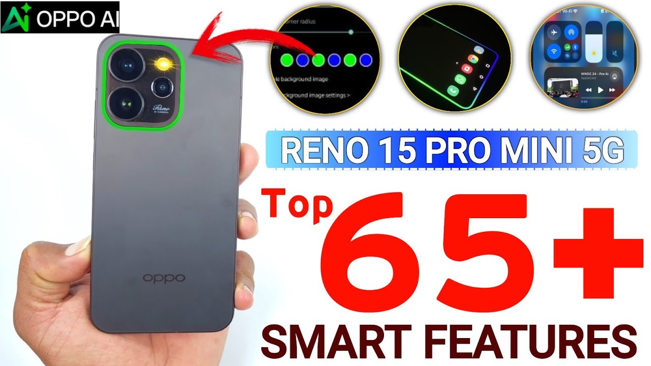 Oppo Reno 15 Pro Mini 5G Tips and Tricks Hidden Features | 65+ Smart Features!