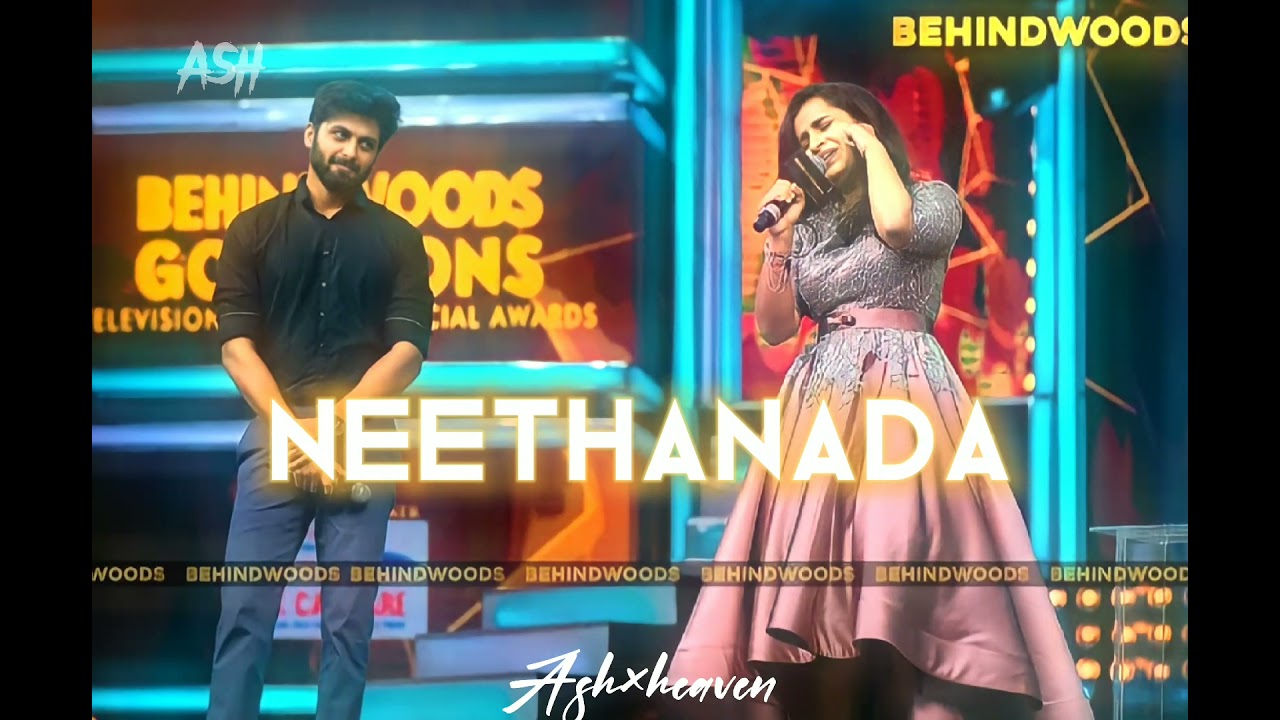 #neethanada ft.Ashaangi💜✨  |Ashwin | Sivaangi |Ashaangi ❤
