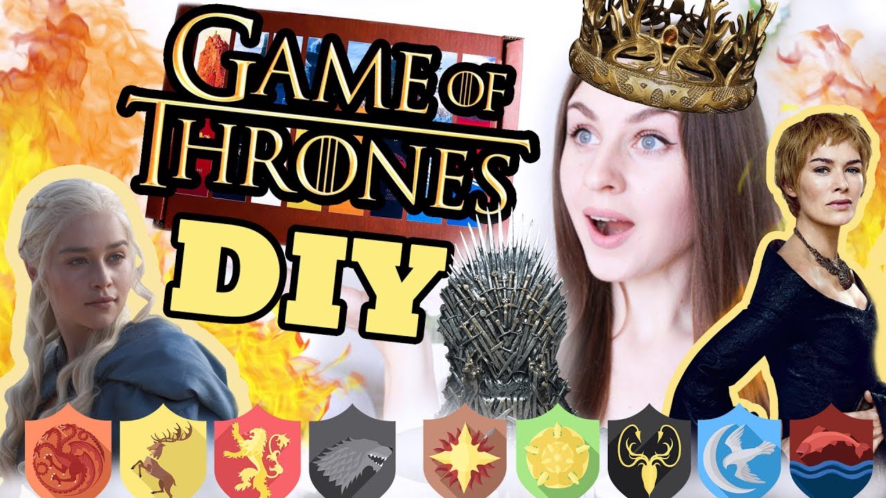 DIY ИГРА ПРЕСТОЛОВ * GOT Box  * Как сделать Железный Трон *10 КРУТЫХ ИДЕЙ * GOT Вечеринка* Bubenitta