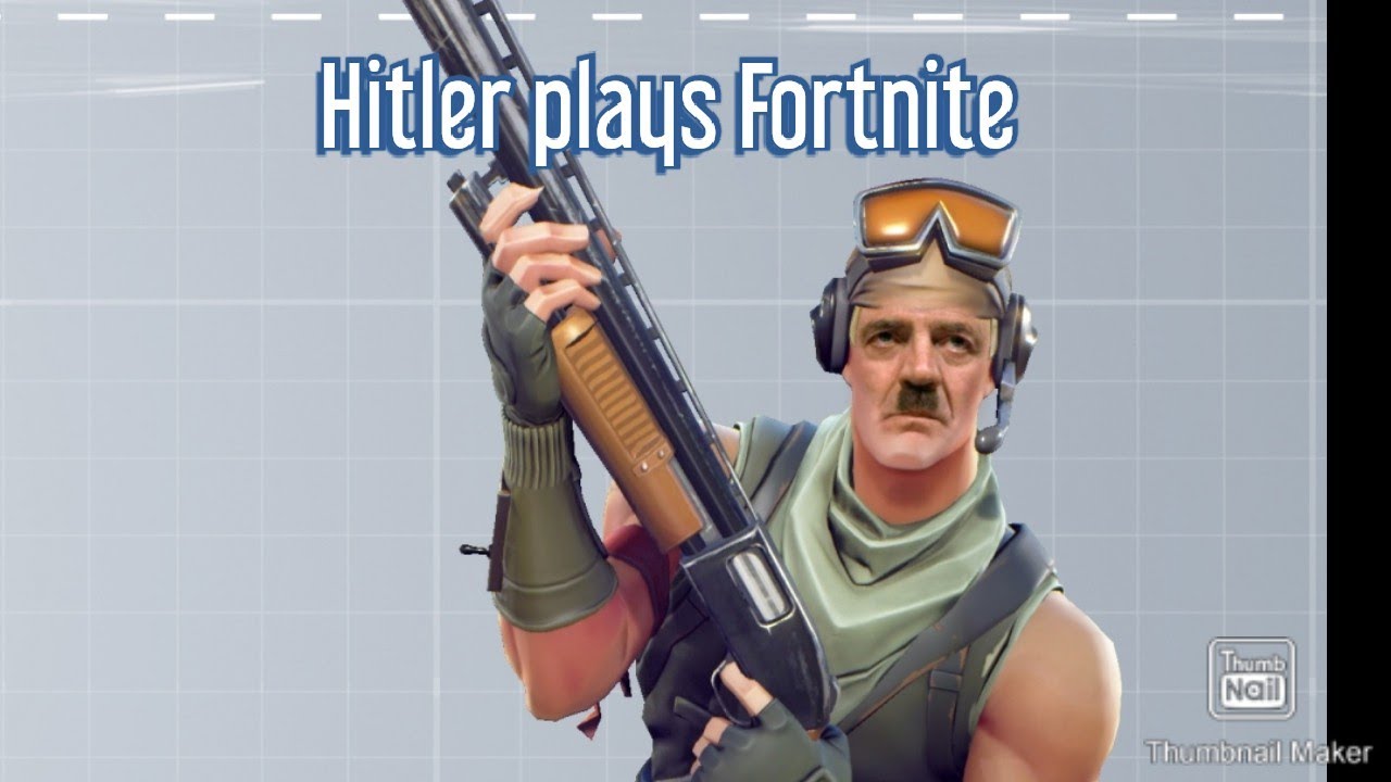 Hitler plays Fortnite Chapter 2