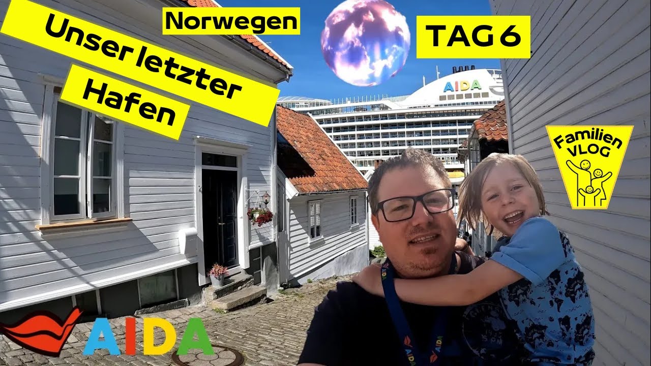Unser letzter HAFEN - Stavanger & Spaß aufm Schiff | AIDA Prima Reise | Tag 6