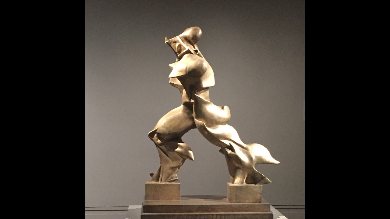 Forme uniche di continuità nello spazio-Umberto Boccioni