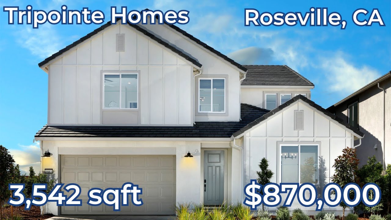 Tripointe Home | План 3 – 3542 кв. фута с общей ванной комнатой, Juniper at Winding Creel, Rosevi...