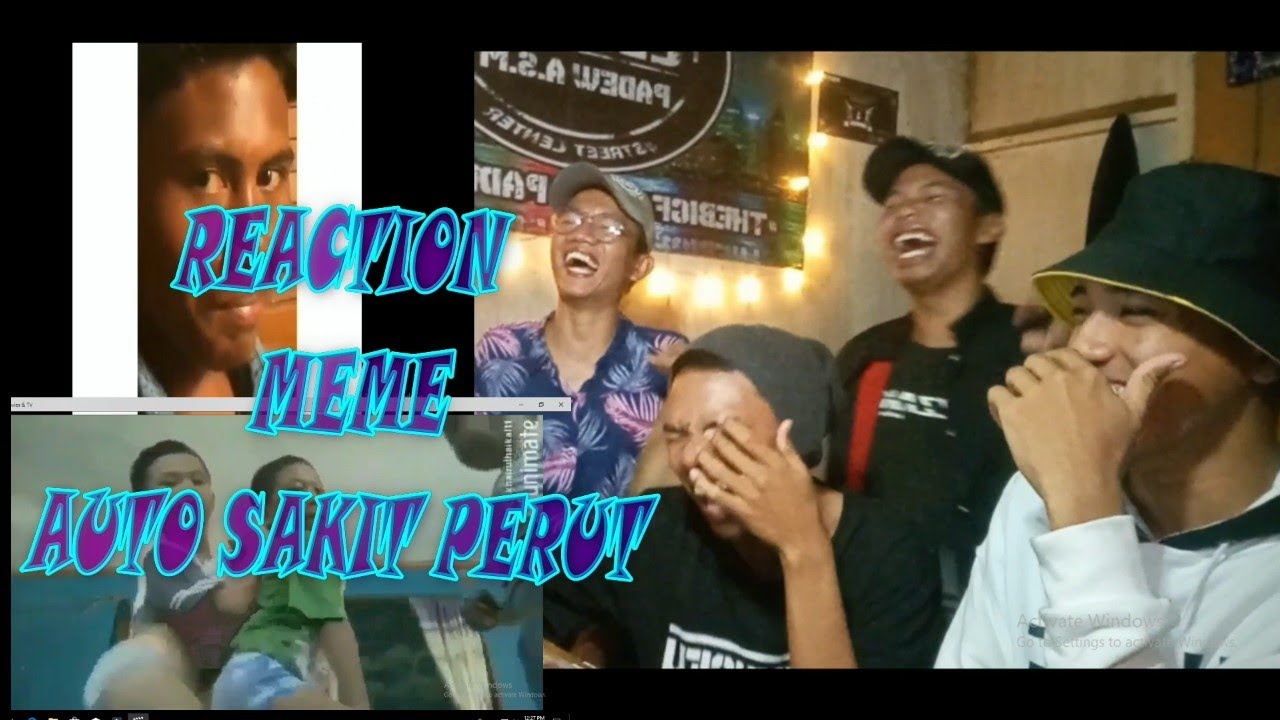REACTION VIDEO MEME +62 NGAKAK ABIS GUYS