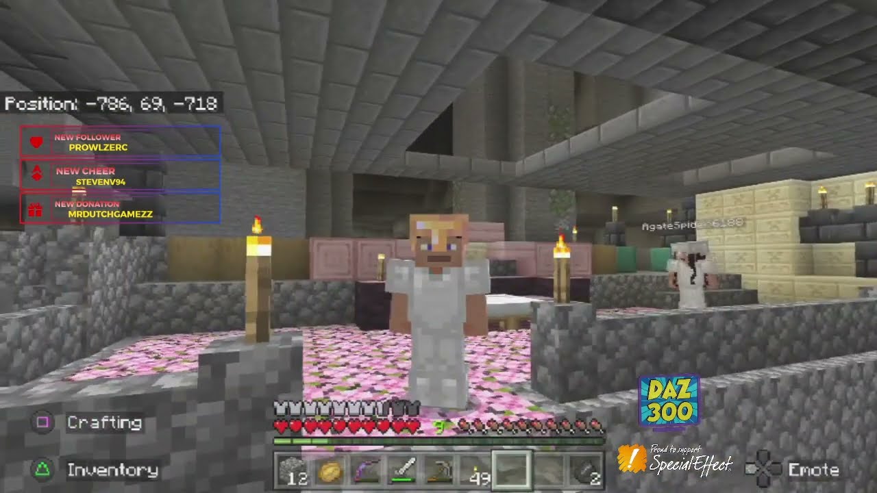 minecraft with Daz And alex &mdash; #ps4  #twitch   s4