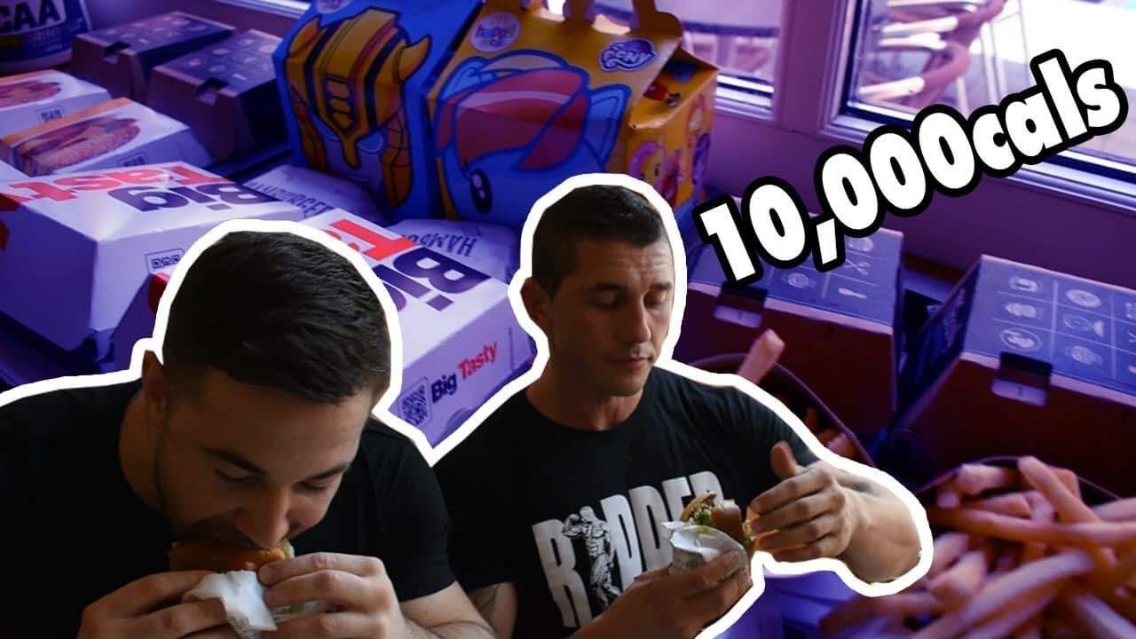 FOOD EATING McCHALLENGE! IVAN PRPIĆ & MARIO BO&Scaron;NJAK!