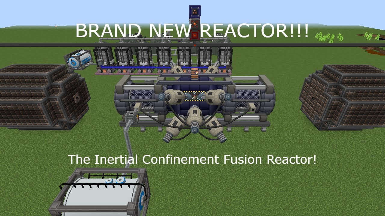 New Fusion reactor! | HBMs Nuclear Tech Mod Inertial Confinement Reactor
