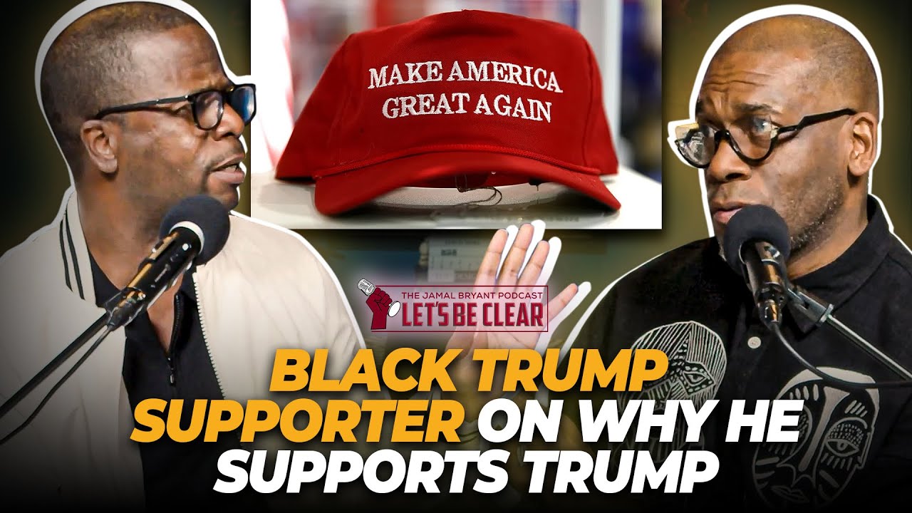 Black Trump Supporter On Why He Supports Trump