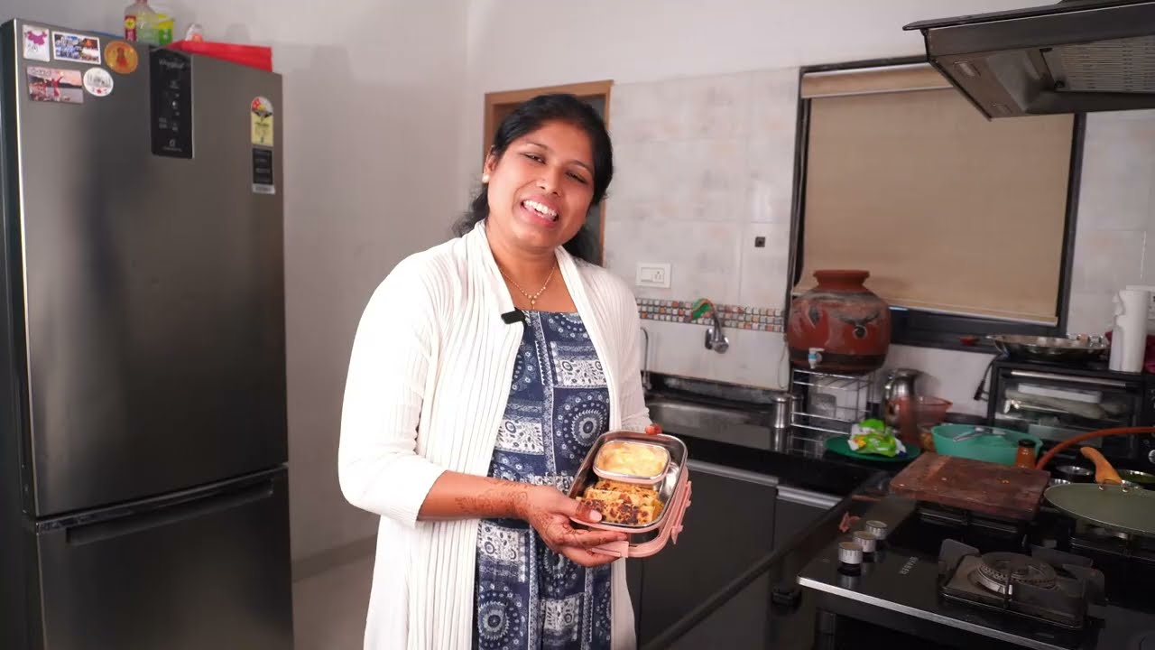 Modern Tiffin Tales – Day 1 | Paneer Cheese Paratha Pockets | Easy Lunchbox Recipe 🍱🧀