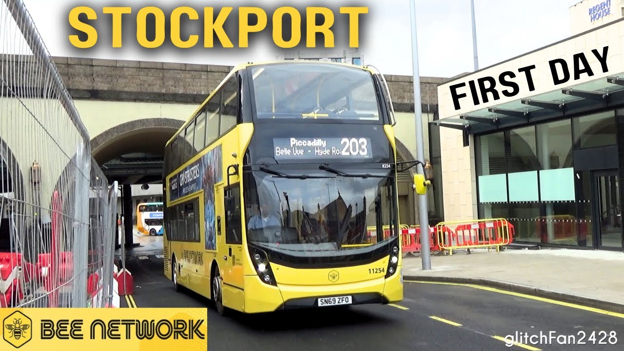 First Day Buzz: New Stockport Interchange | 🐝 Bee Network🐝