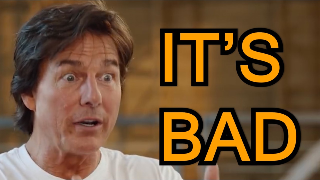 Tom Cruise couldn't act normal for 30 minutes