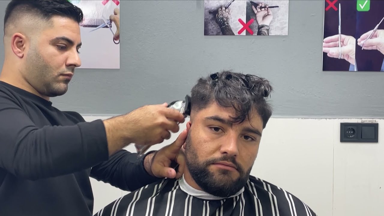 İNGİLTERE'DE BARBER OLDU ! | SAÇ KESİM EĞİTİMİ | Dönüşüm | BERBER DÜKKANI | BARBER | HAİRCUT |