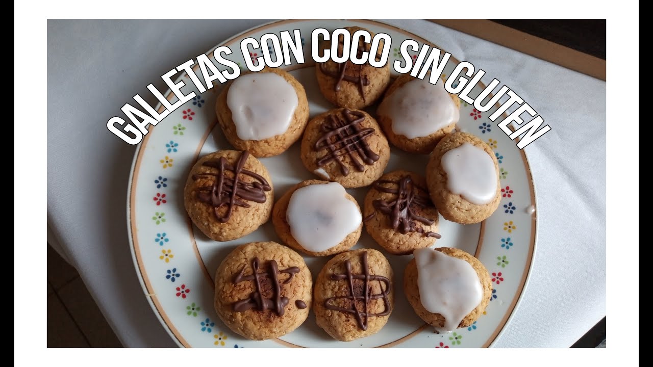 galletas con coco Sin gluten/Sin TACC
