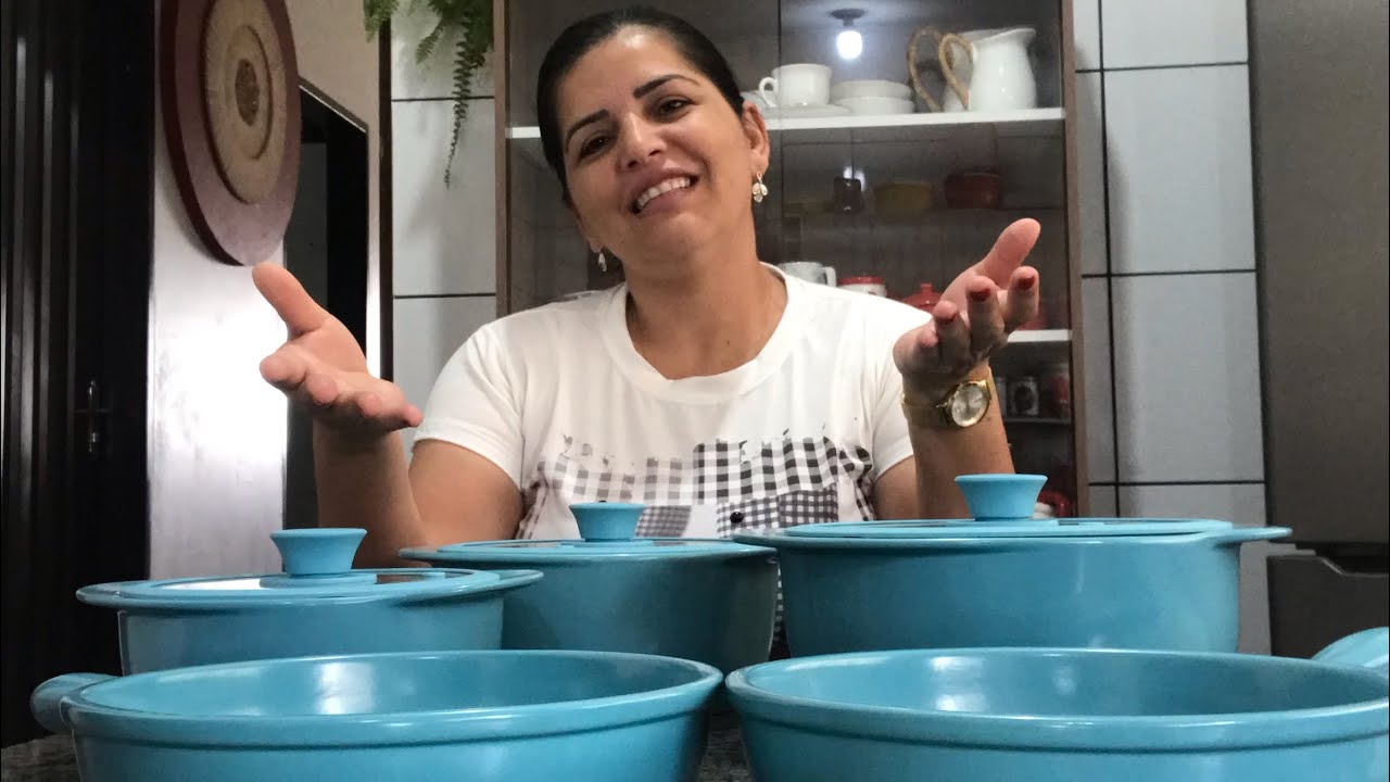 Panelas de cerâmica Linea da Oxford/Vem ver com estão depois de um ano.