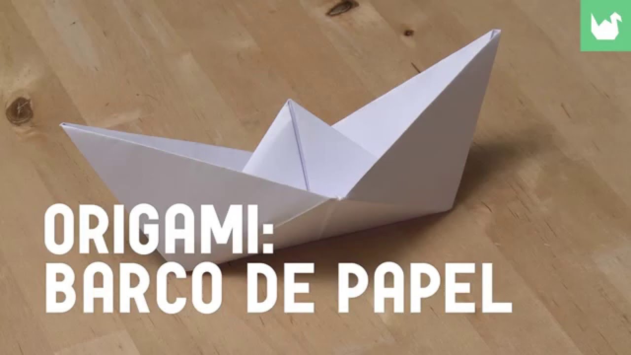 Cómo hacer un barco de papel | Origami