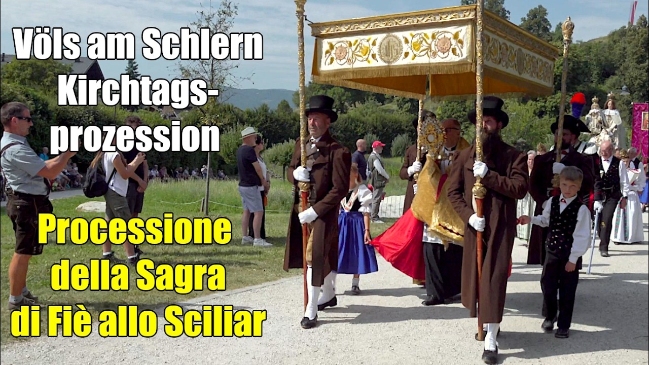 Mariä-Himmelfahrtprozession, Kirchtag Völs am Schlern | Processione dell'Assunta Fié allo Sciliar |