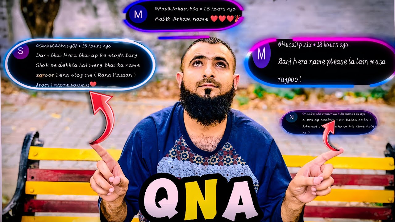 QNA kar liya 👍 sab KY sawalat KY jawab diye 🥰😊