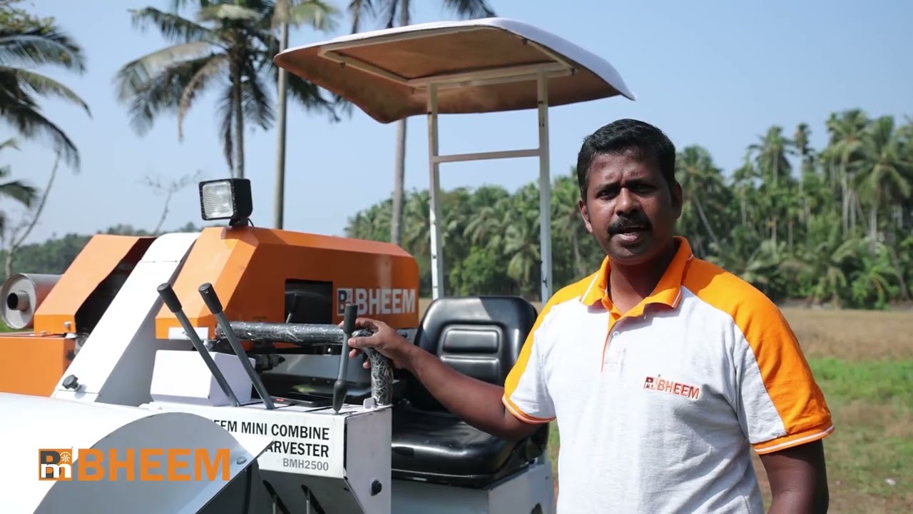 BHEEM Mini Combine Harvester BMH2500AT HD