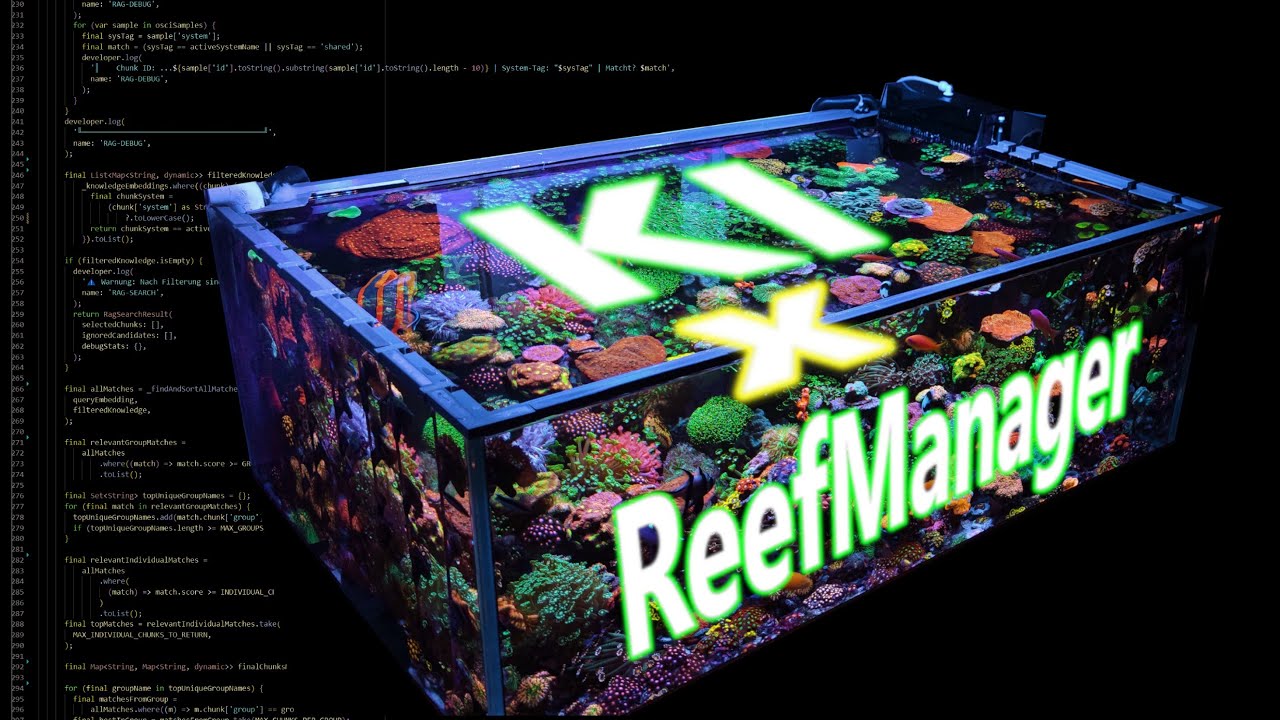 KI in der Meerwasser-Aquaristik - DEIN Weg zum absoluten Traumbecken? DAS ist Stand der Technik!