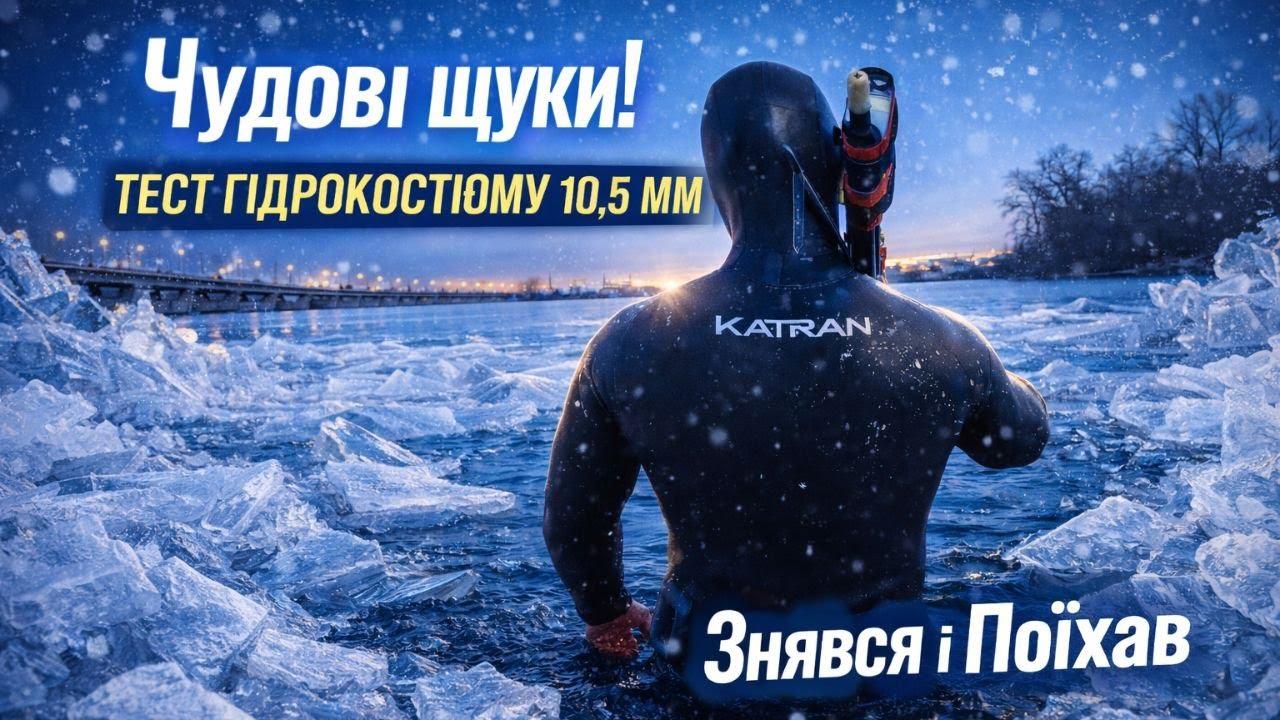 Підводне полювання  і жорсткий тест гідрокостюму 10,5 мм — Знявся й Поїхав YouTuber