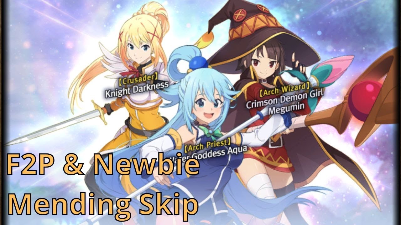 Gacha Collab Konosuba 7DS Grand Cross