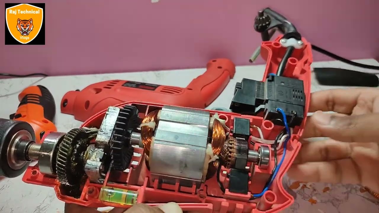 how to remove spark from carbon brush of any drill machine at your for free