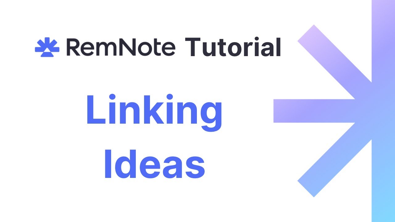 RemNote Tutorial #7: Linking Features