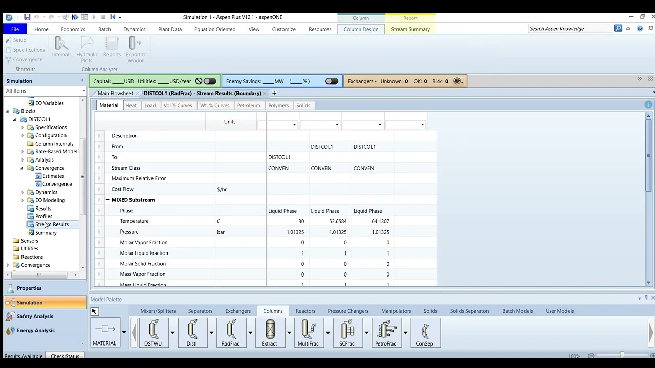 Tutorial 2: Learn Aspen Plus in 24 Hours