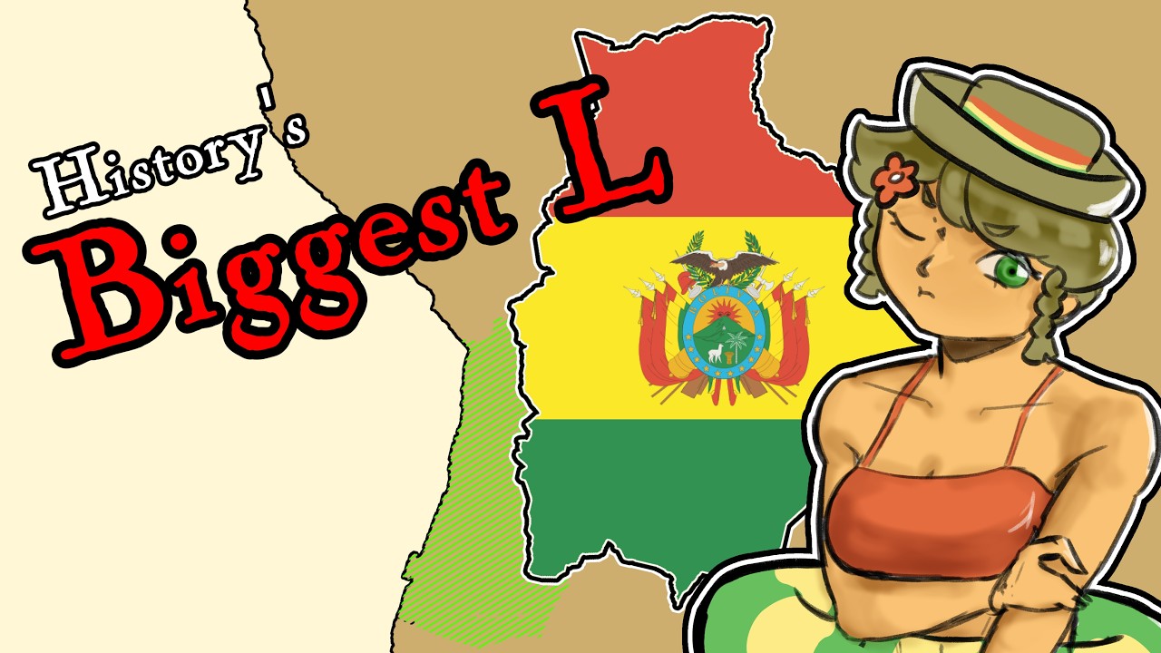 How Bolivia LOST it's coastline - The War of the Pacific (Illustrated History)