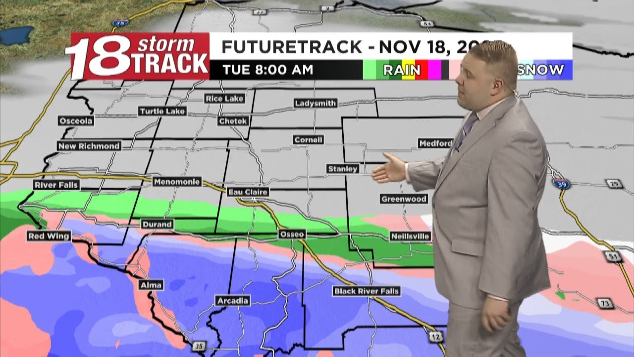 Dry and seasonable today; tracking rain and snow for some late tonight into Tuesday morning
