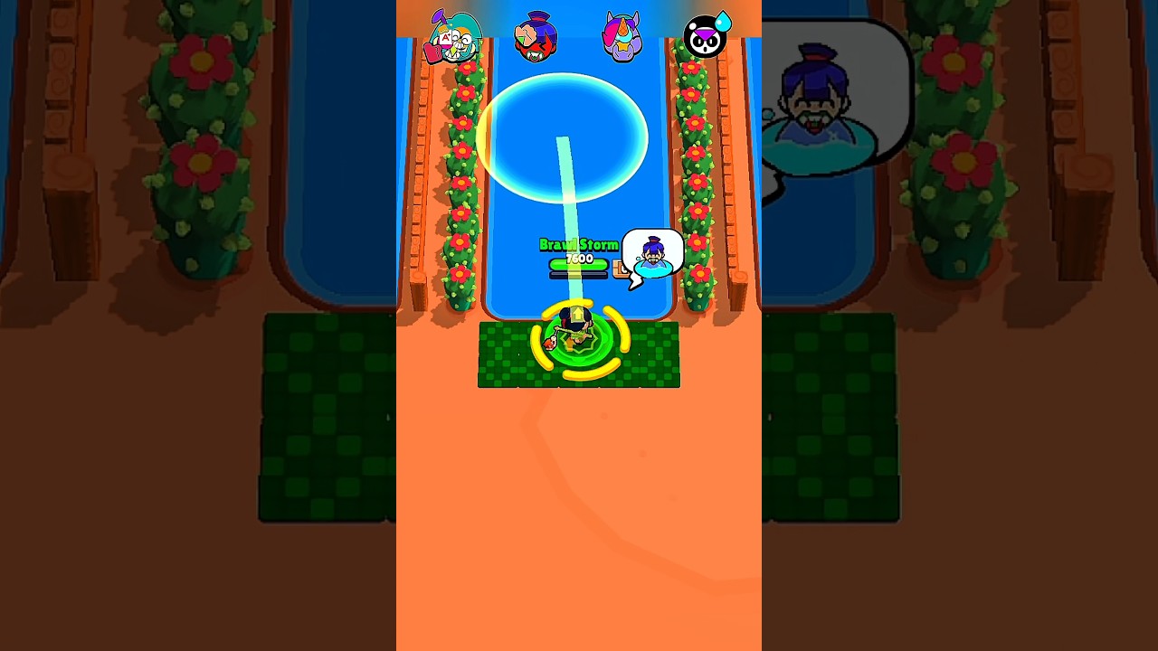 Какой бравлер может перейти реку || #brawlstars #14августа