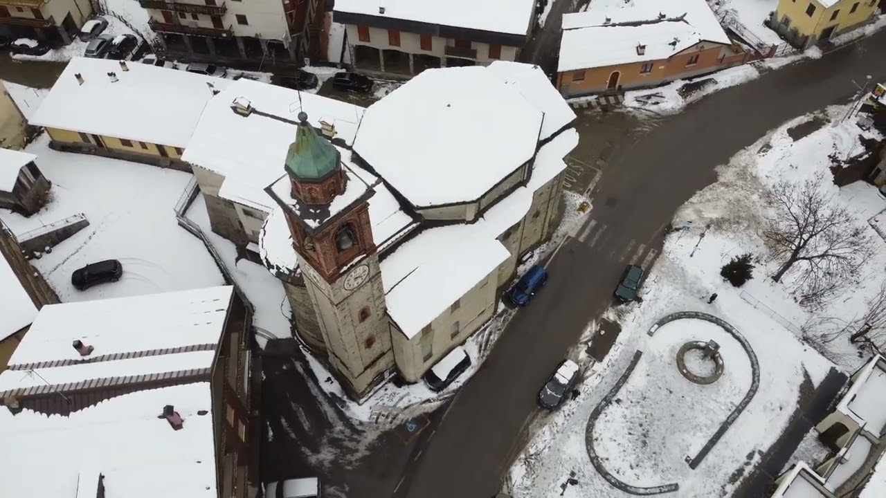 san Giacomo di Roburent dal drone
