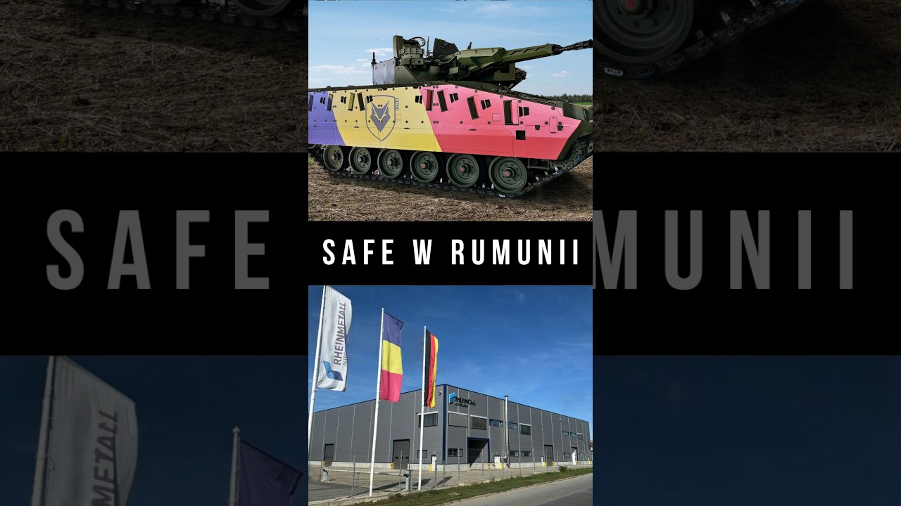 Rekordowe zakupy Rumunii w Rheinmetall w ramach SAFE! #short #shorts