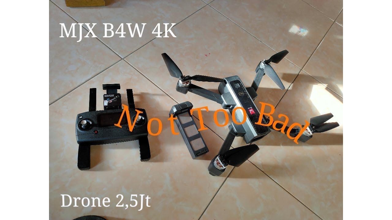 Unboxing MJX Bugs 4W 1 Axis Gimbal GPS Brushless Kamera 4K | Drone GPS Di Bawah 2,5Jutaan